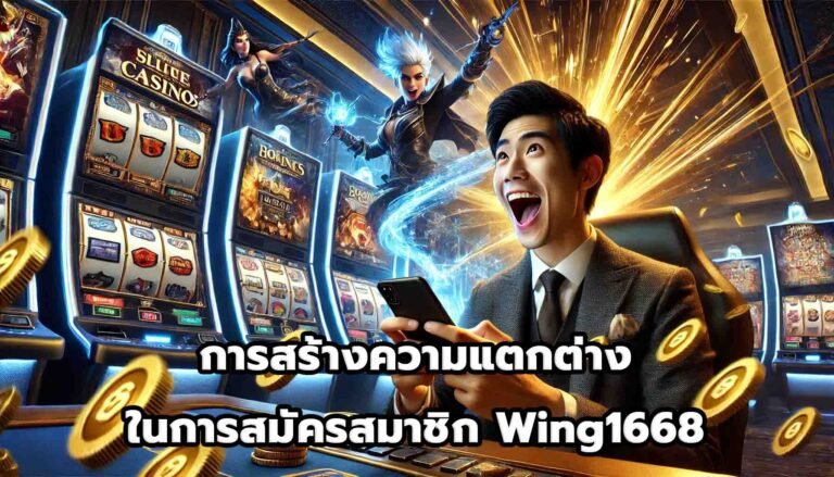 การสร้างความแตกต่างในการสมัครสมาชิก Wing1668-4