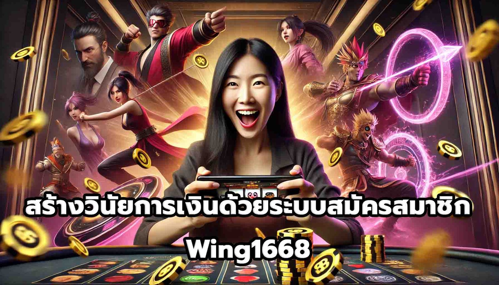 สร้างวินัยการเงินด้วยระบบสมัครสมาชิก Wing1668-8